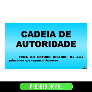CADEIA DE AUTORIDADE