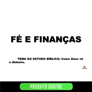 FÉ E FINANÇAS