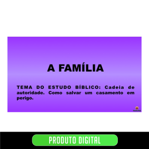 A FAMÍLIA