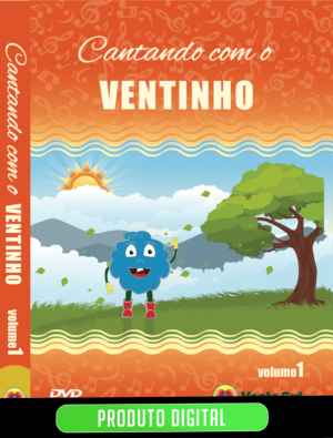 DVD - CANTANDO COM O VENTINHO VOLUME 1