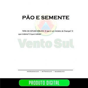 PÃO E SEMENTE