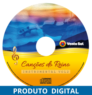 CD CANÇÕES DO REINO 02 - Louvores Instrumental