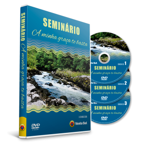 SEMINÁRIO A MINHA GRAÇA TE BASTA - DVD