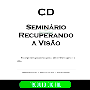 RECUPERANDO A VISÃO