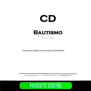 BAUTISMO